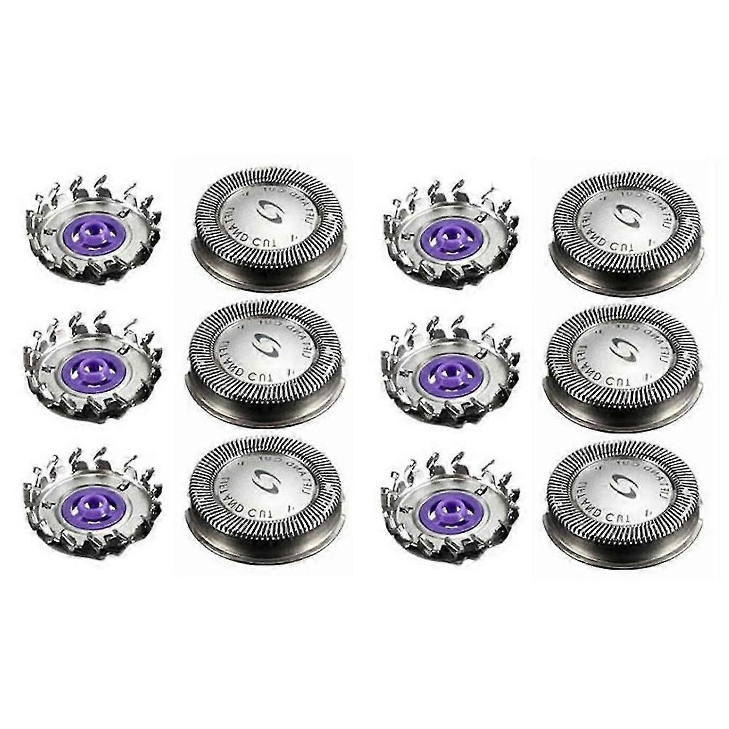 6Pcs HQ56 Replacement Head Blade for Shaver HQ3 HQ4 HQ55 HQ56 HQ6900 HQ6868 HQ5812 HQ6874 Blade Men
