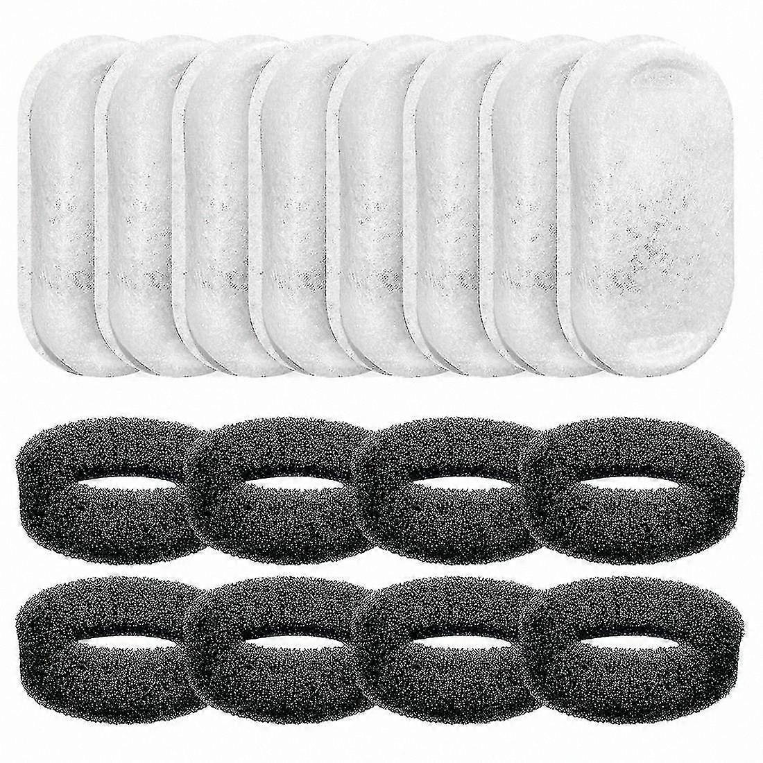 Adjustable Flow Pet Water Fountain Filters for 108oz/3.2L and 67oz/2L Cat