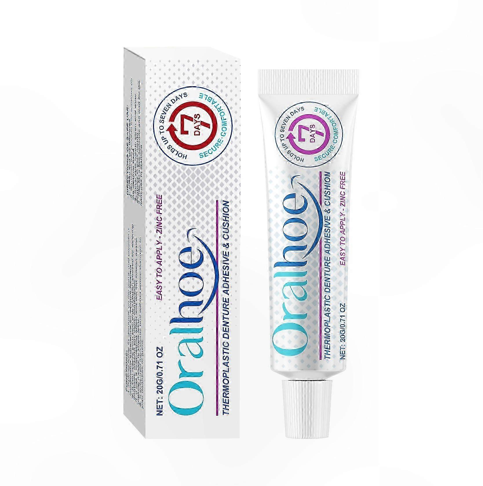 Thermoplastic Denture Adhesive for Enhanced Comfort and Secure Fit