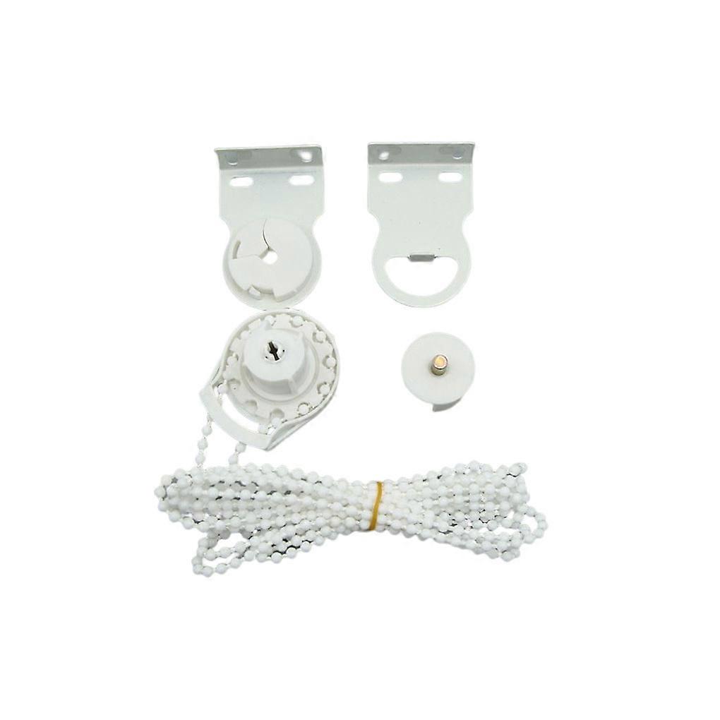 Office Hotel Curtain Bead Chain Set Bathroom Blinds Roller Bracket Kit
