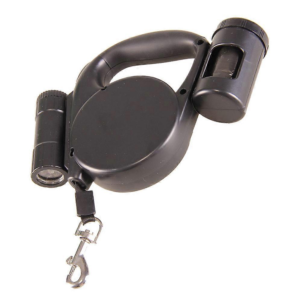 Pet Training Leash Multifunctional Retractable Dog Leash with LED Light