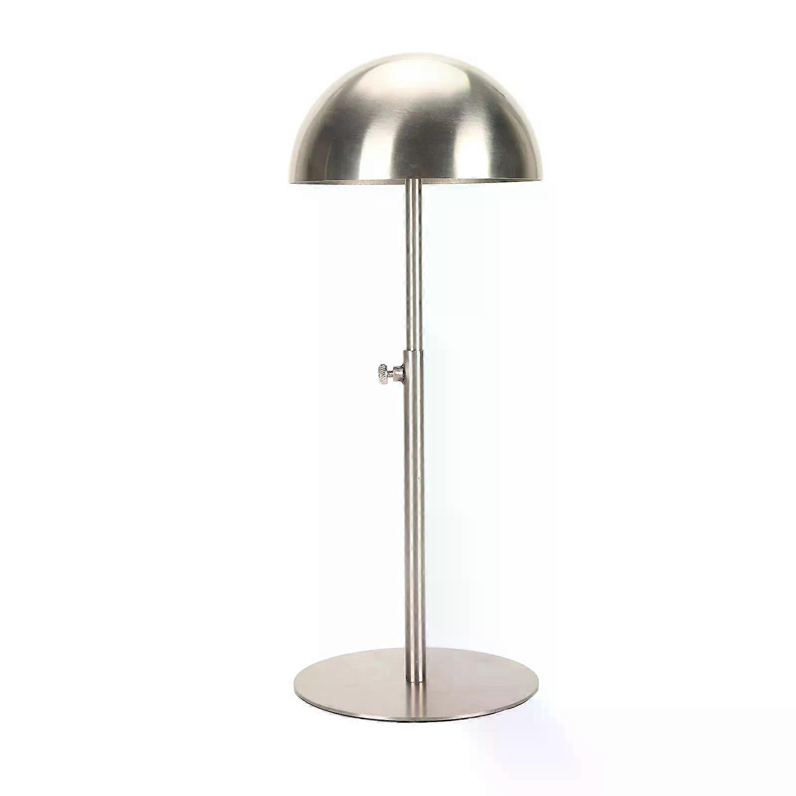 Hat Display Stand Multifunctional Portable Adjustable Height Stainless Steel Hat Rack Stand for Multiple Hat Storage Hat Holder