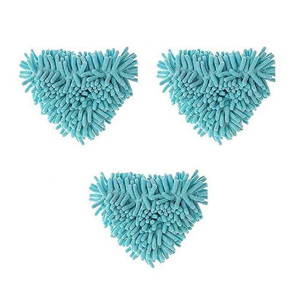 Microfiber Cleaning Mop Pad Refill-Reusable Washable Dust Mop Replacement Head 3 Pack