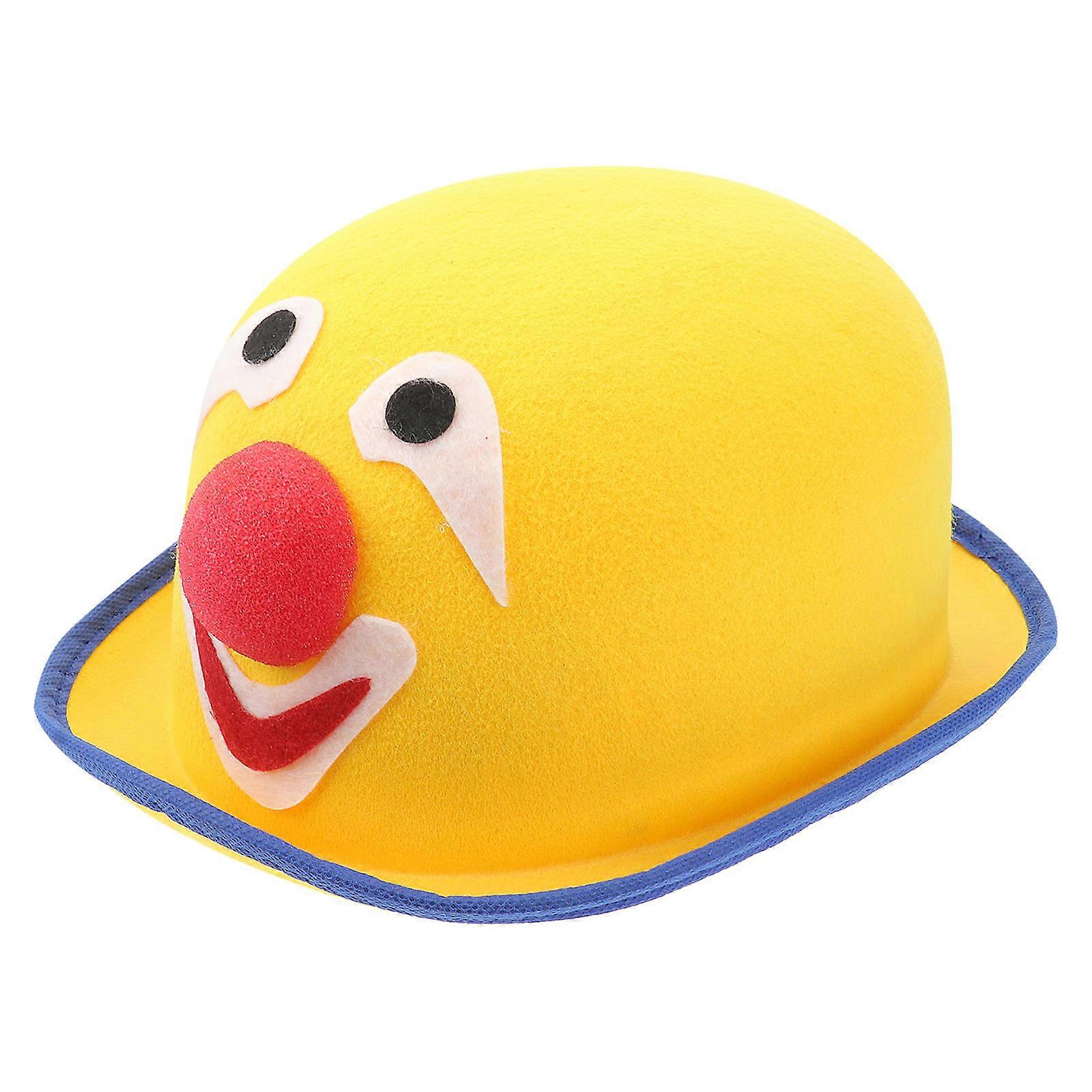 Performance Prop Dome Hat Suitable for Costume Party Yellow Color 1Pack