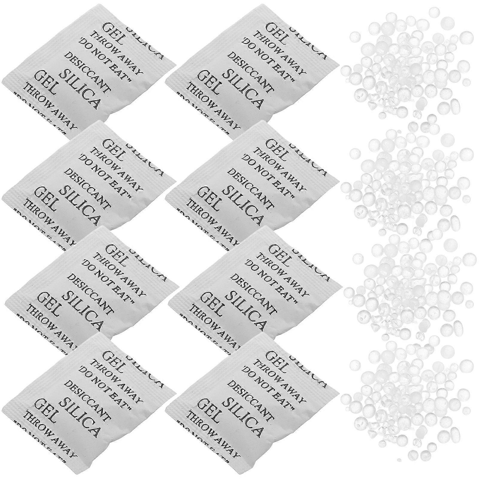 Moisture Absorption Silica Gel Packs 400 Pcs Freshness Preservation For Food Storage And Closet Use Maintaining Quality Of Items