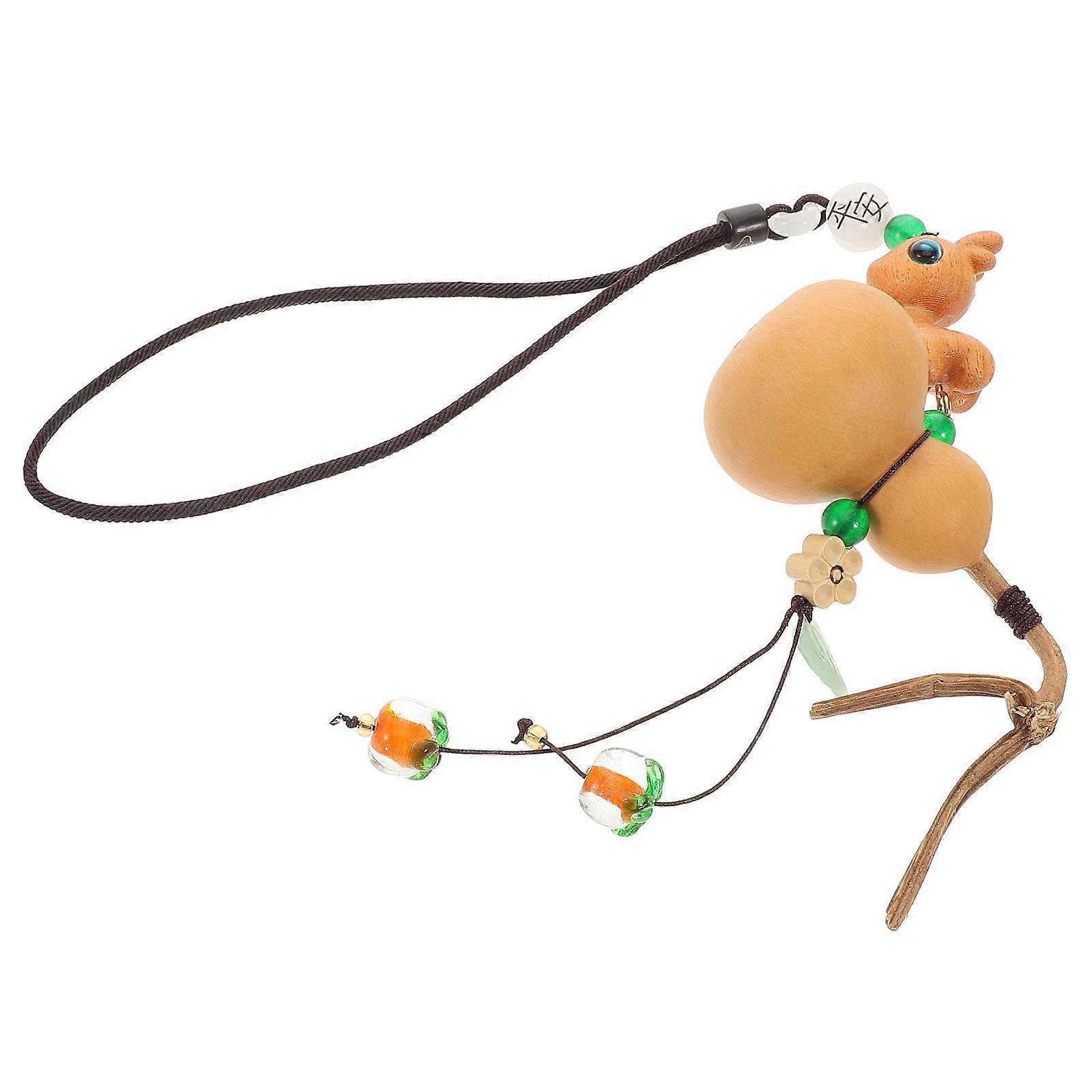 Unique Car Interior Decoration With Gourd Deer Shape For Daily Driving And Feng Shui Charm 3Pcs