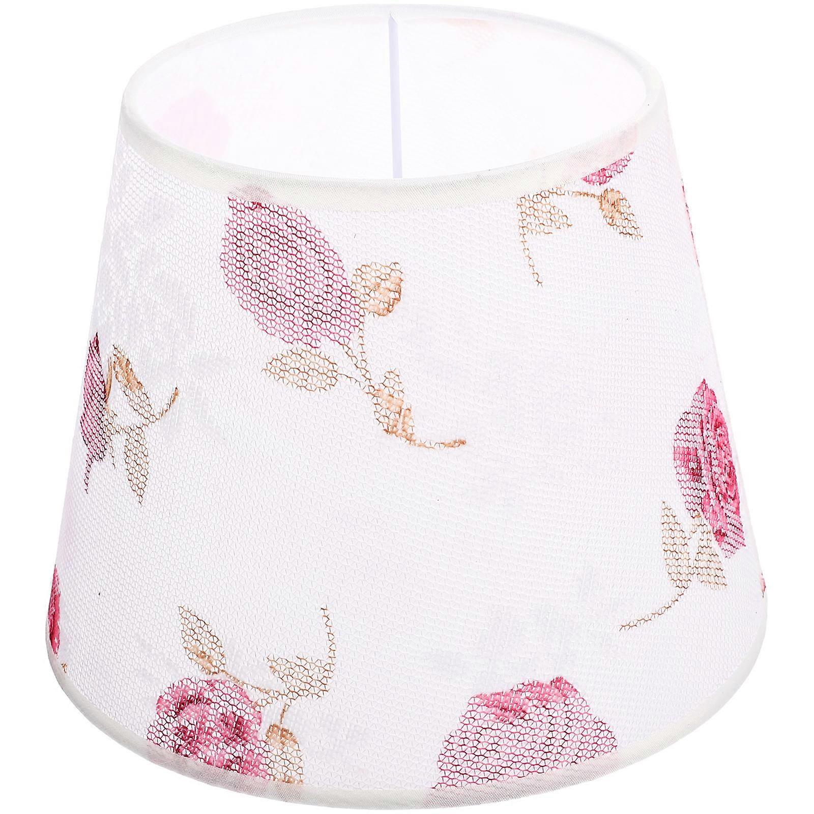 Vintage Style Lamp Shade for Home Use 2Pcs Table Lamp Cloth Cover