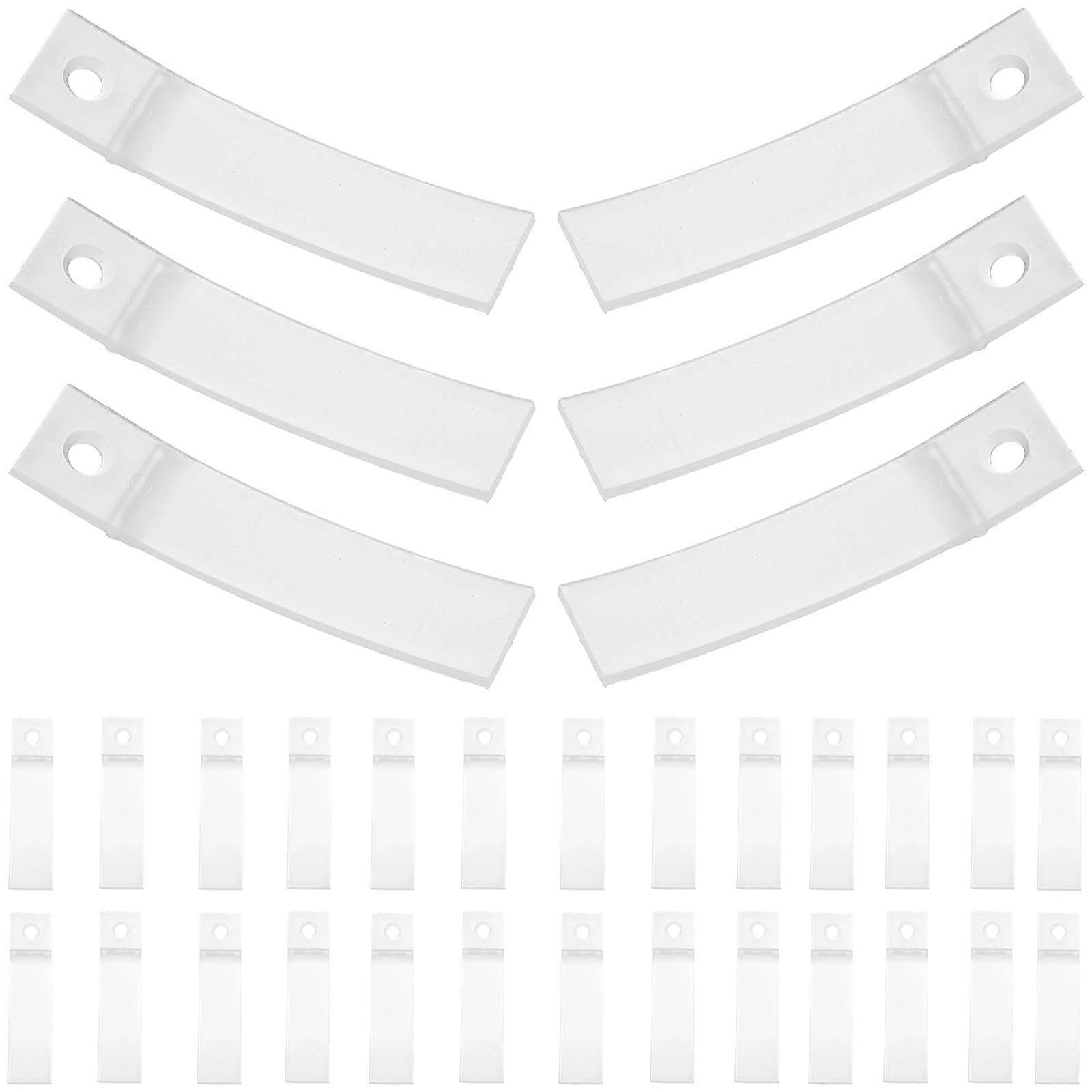 Transparent Drawer Stoppers for Dresser 300Pcs Plastic Drawer Guides