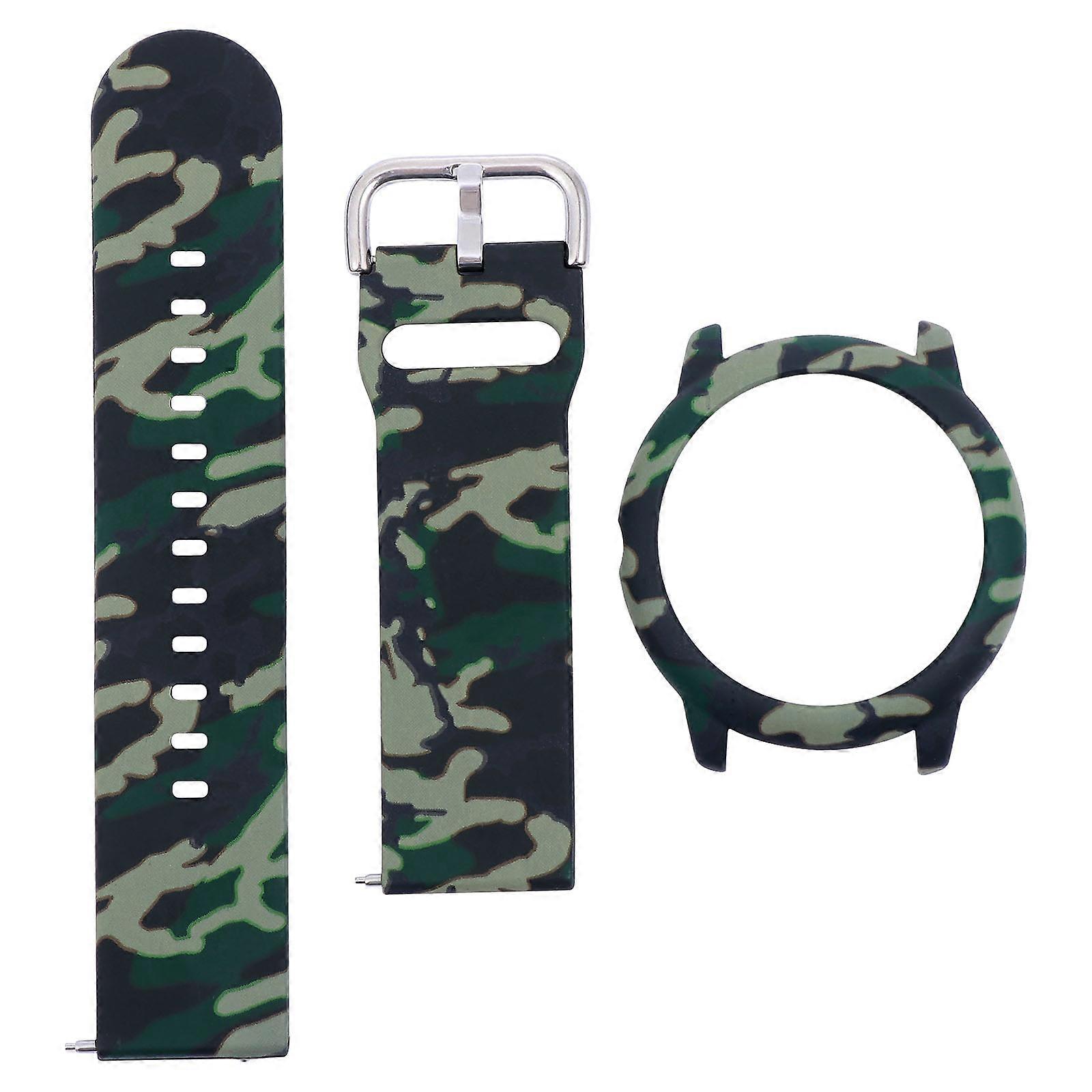 Protective Watch Shell Green Camouflage for Watch Use 2Sets Ls05