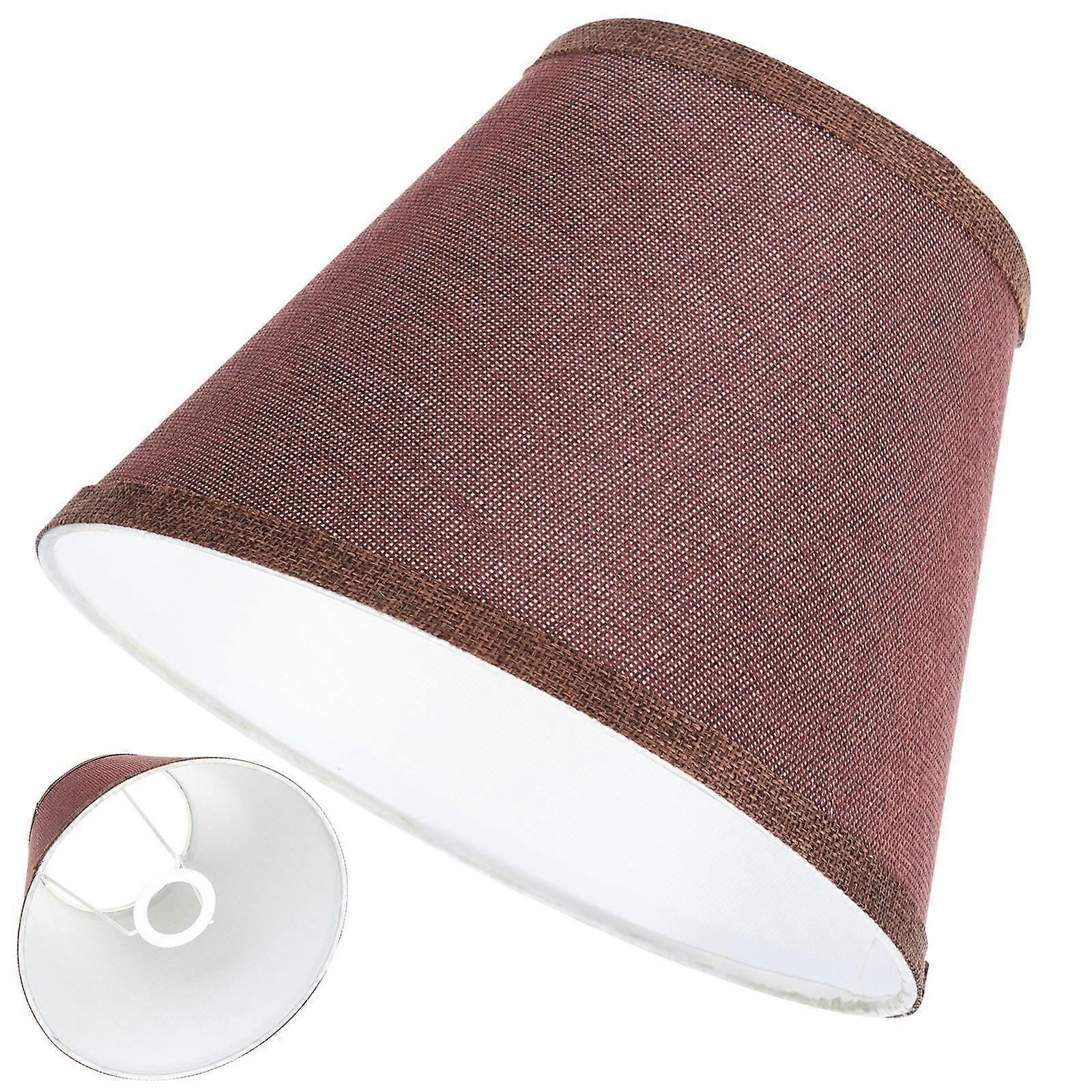 Small Lampshade Coffee Cloth Ceiling Lamp Shade for Indoor Light 3Pcs