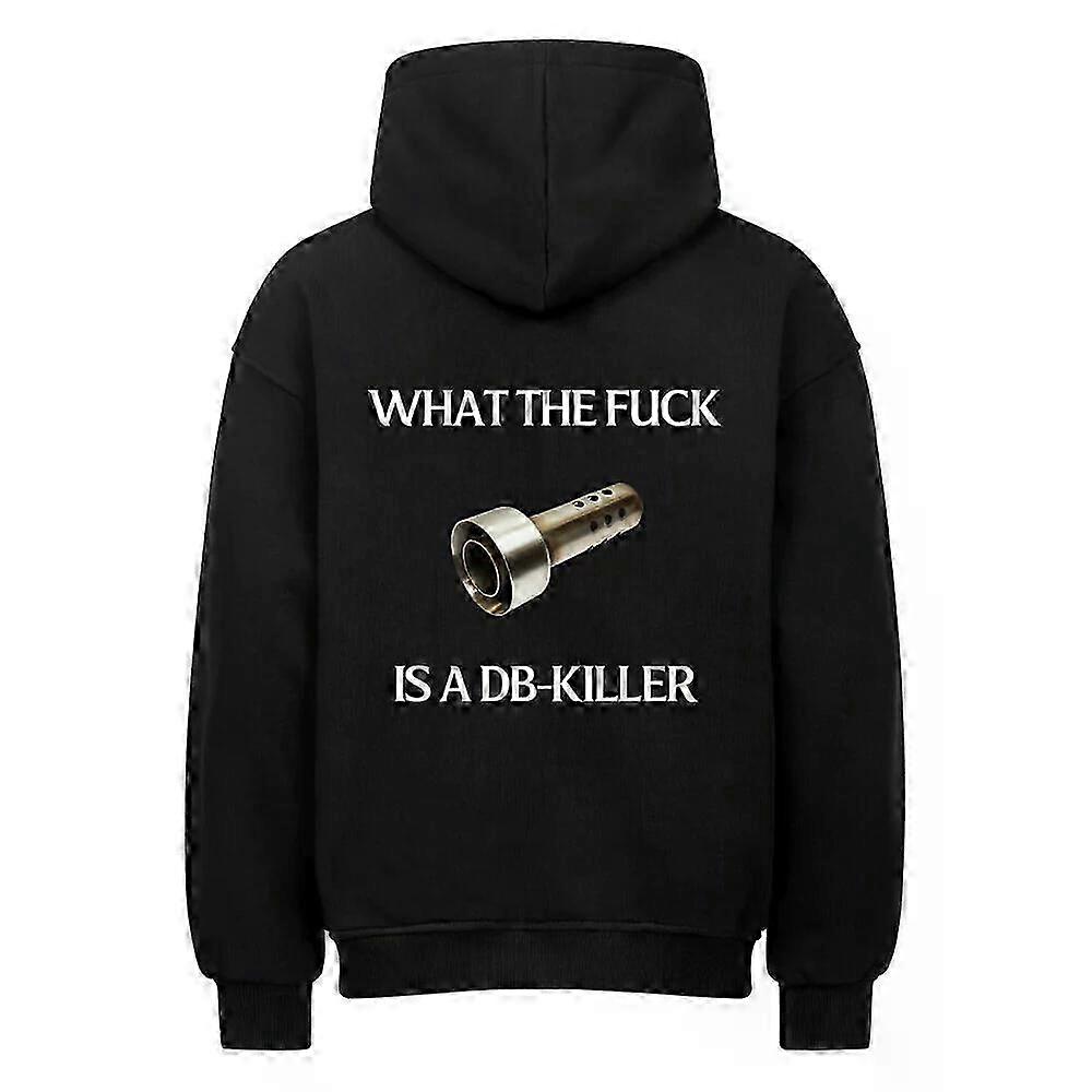 Db-killer Black Hoodie Pullover Rockinstone