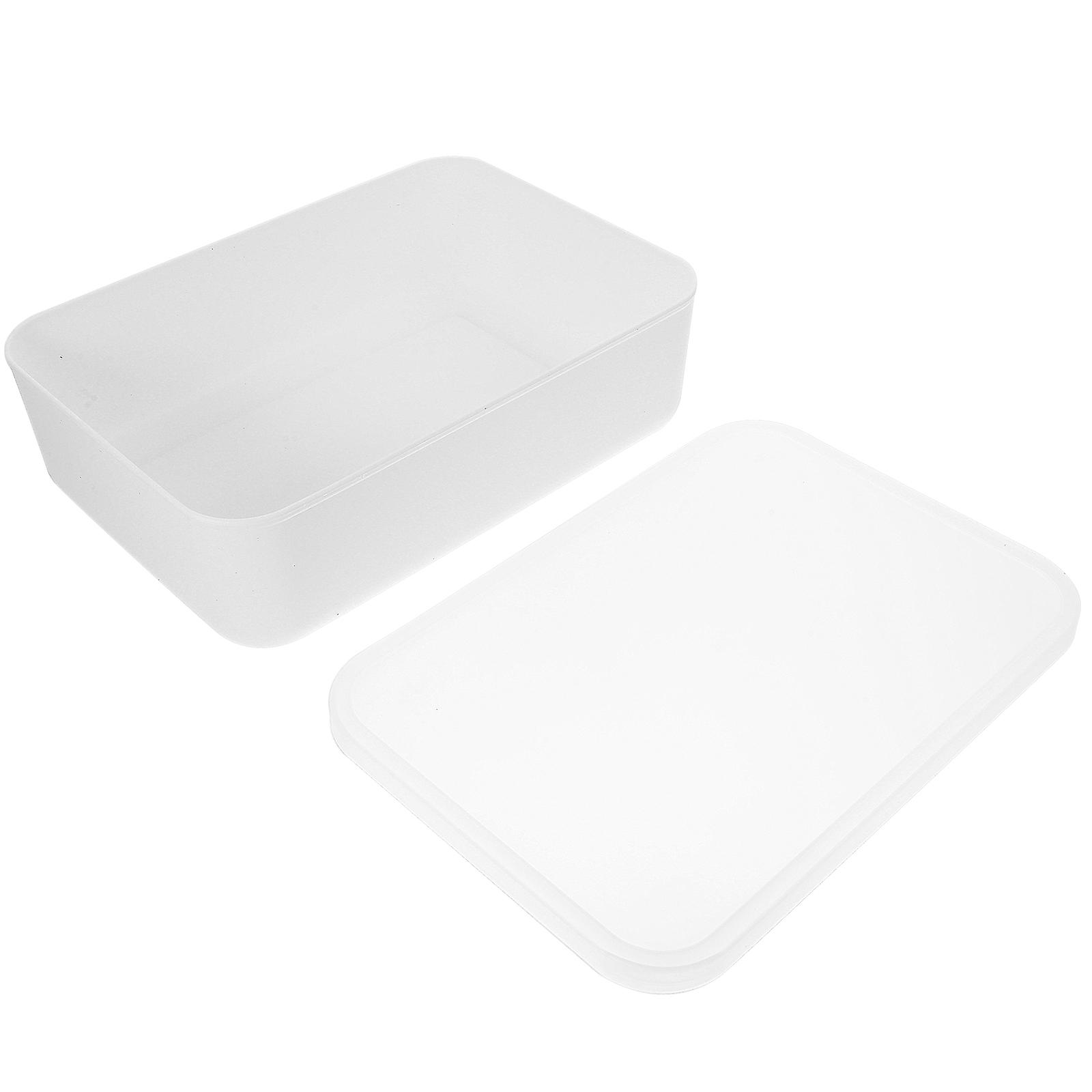 Pen Storage Holder Office Storage Box for Pet Use White PP Material