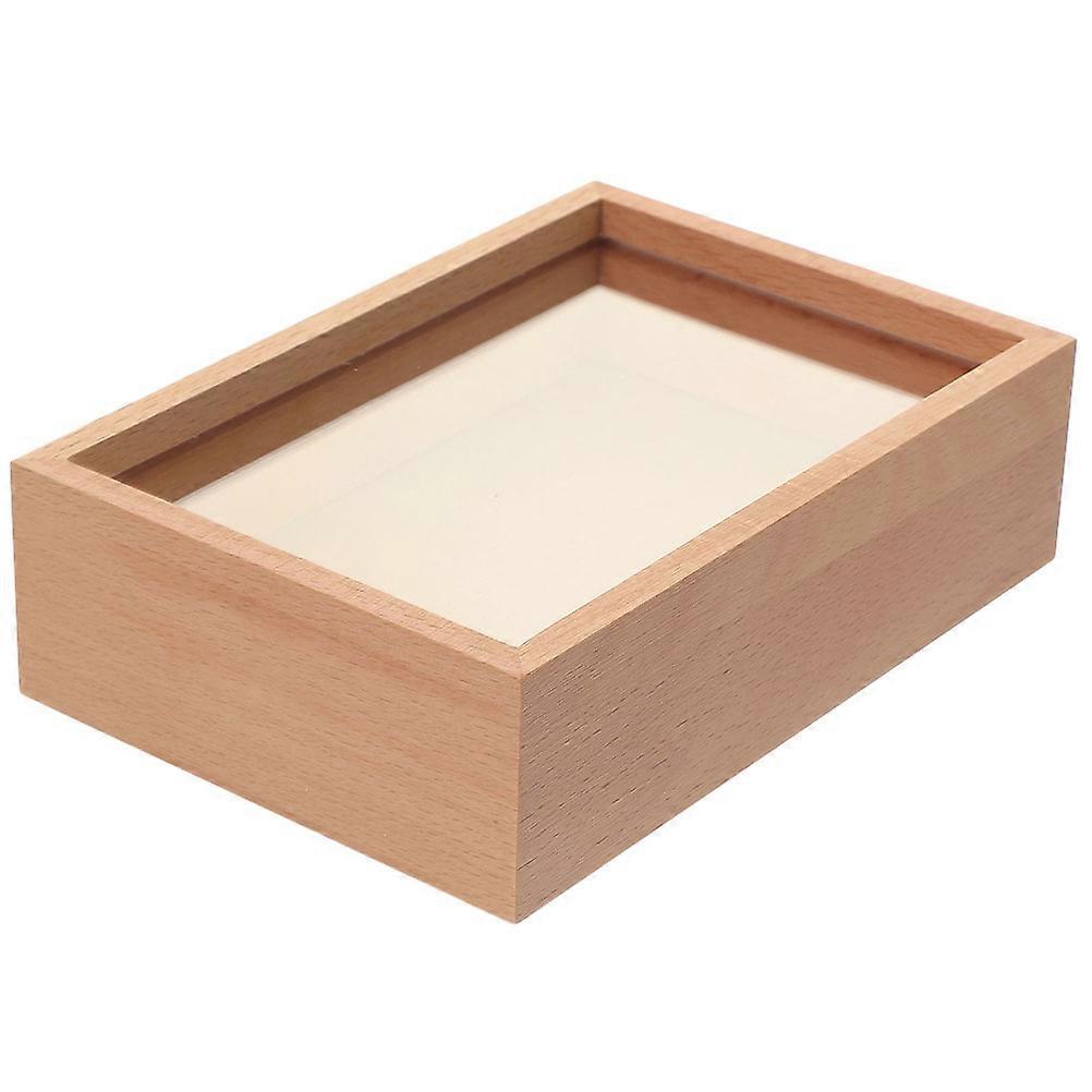 Piggy Bank Money Saving Jar for Storage Wood Coin Bank Multi-Use