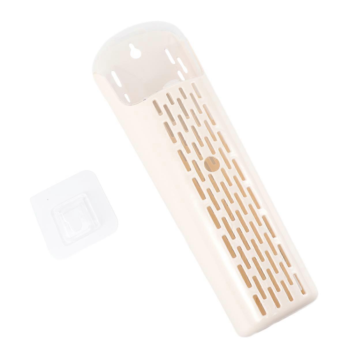 Flatware Holder Wall Mounted Chopsticks Holder with Drain Beige