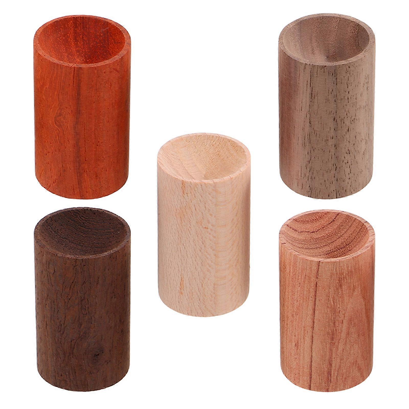 Wooden Aromatherapy Diffuser for Essential Oils 10Pcs Small Beech Wood Set