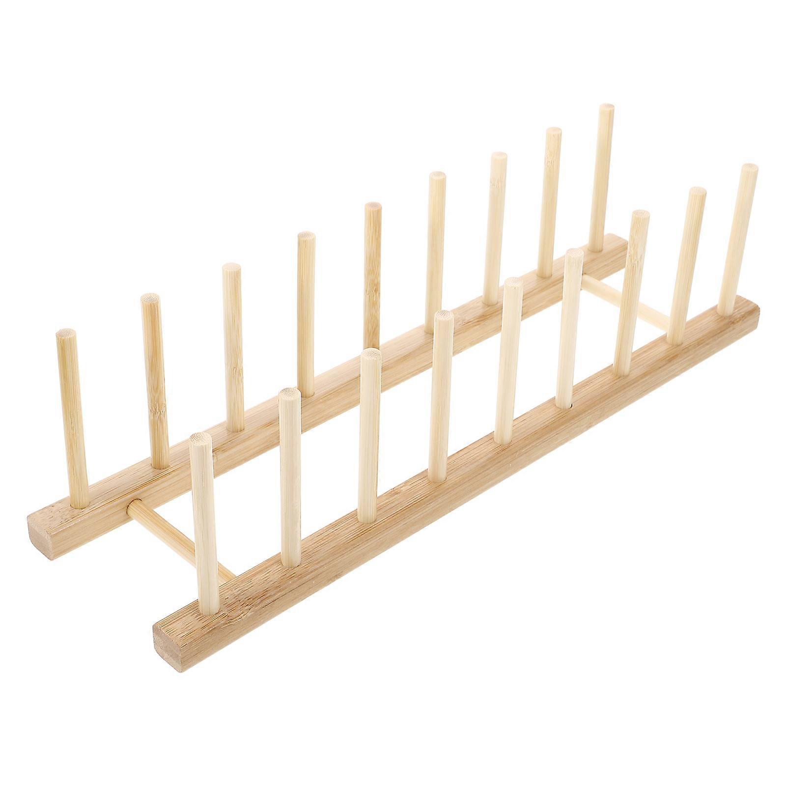 Thread Holder Organizer Wooden Spool Rack for Sewing 2Pcs Durable Use