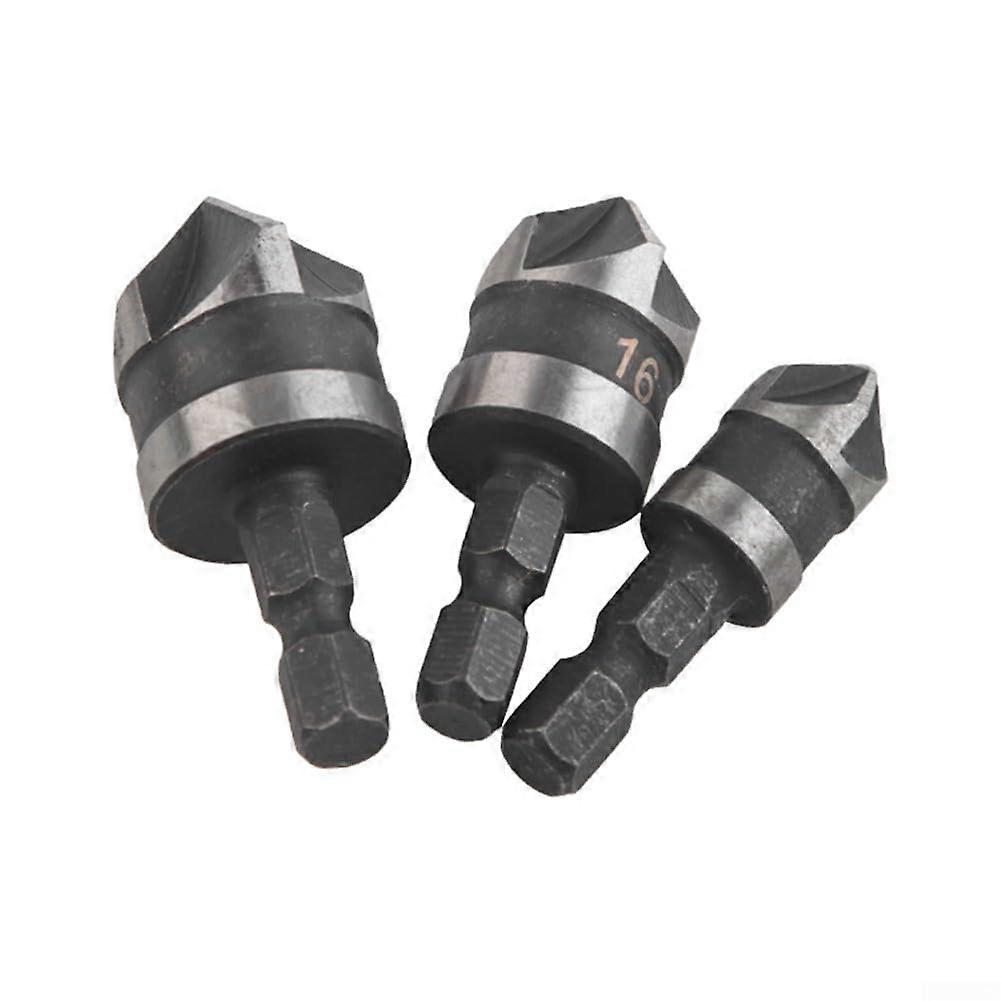 Countersink Bits Set For Precise Screw Sinking In All Woods And Soft Metals 19mm