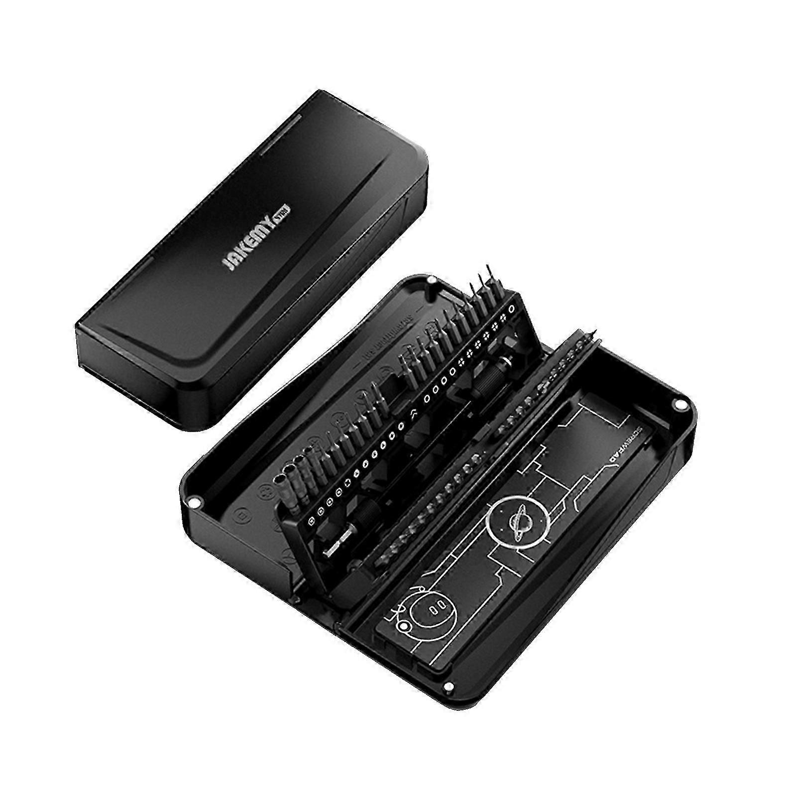 47pcs Multifunctional High Precision Screwdriver Bits & Socket Set Drive Socket Set Premium H4*28MM for Home Electronics Maintenance