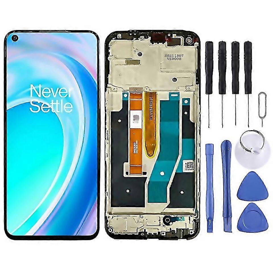 For Ips Lcd Screen For Oneplus Nord Ce 2 Lite 5g Cph2381 Cph2409 Digitizer Full Assembly With Frame