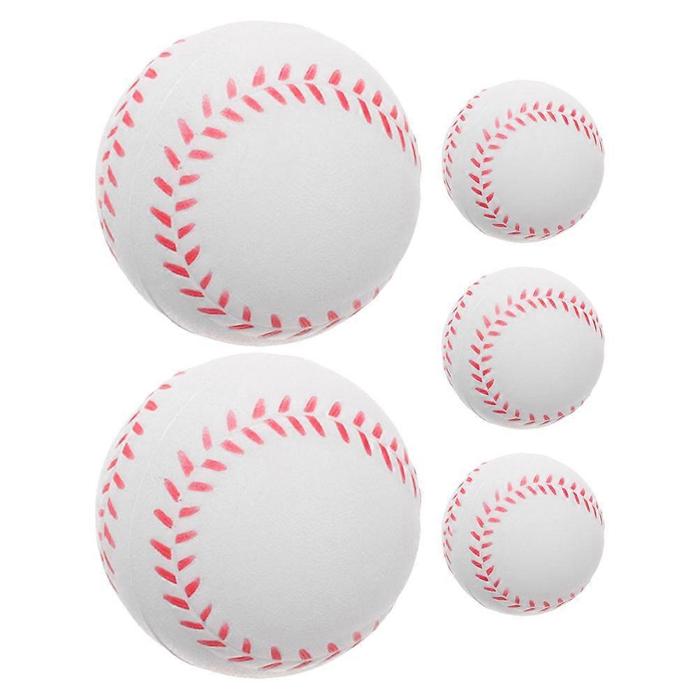 Training Stick 5Pcs Soft Baseballs for Indoor and Outdoor Practice