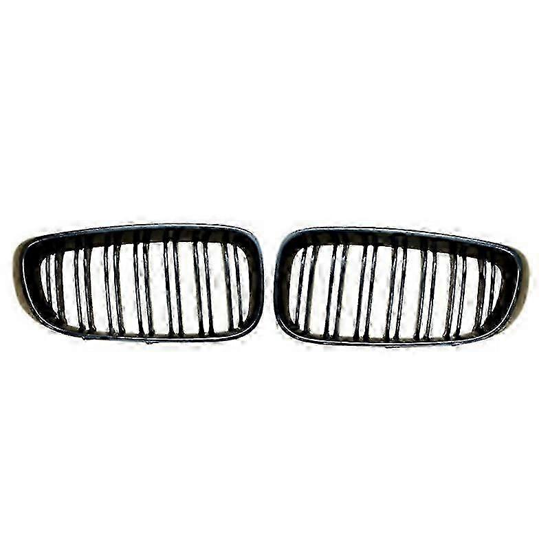 Matte Black Front Bumper Kidney Grill Grilles For - 3 Series Gt F34 14-16 320i 328i Xdrive Double Line M Style