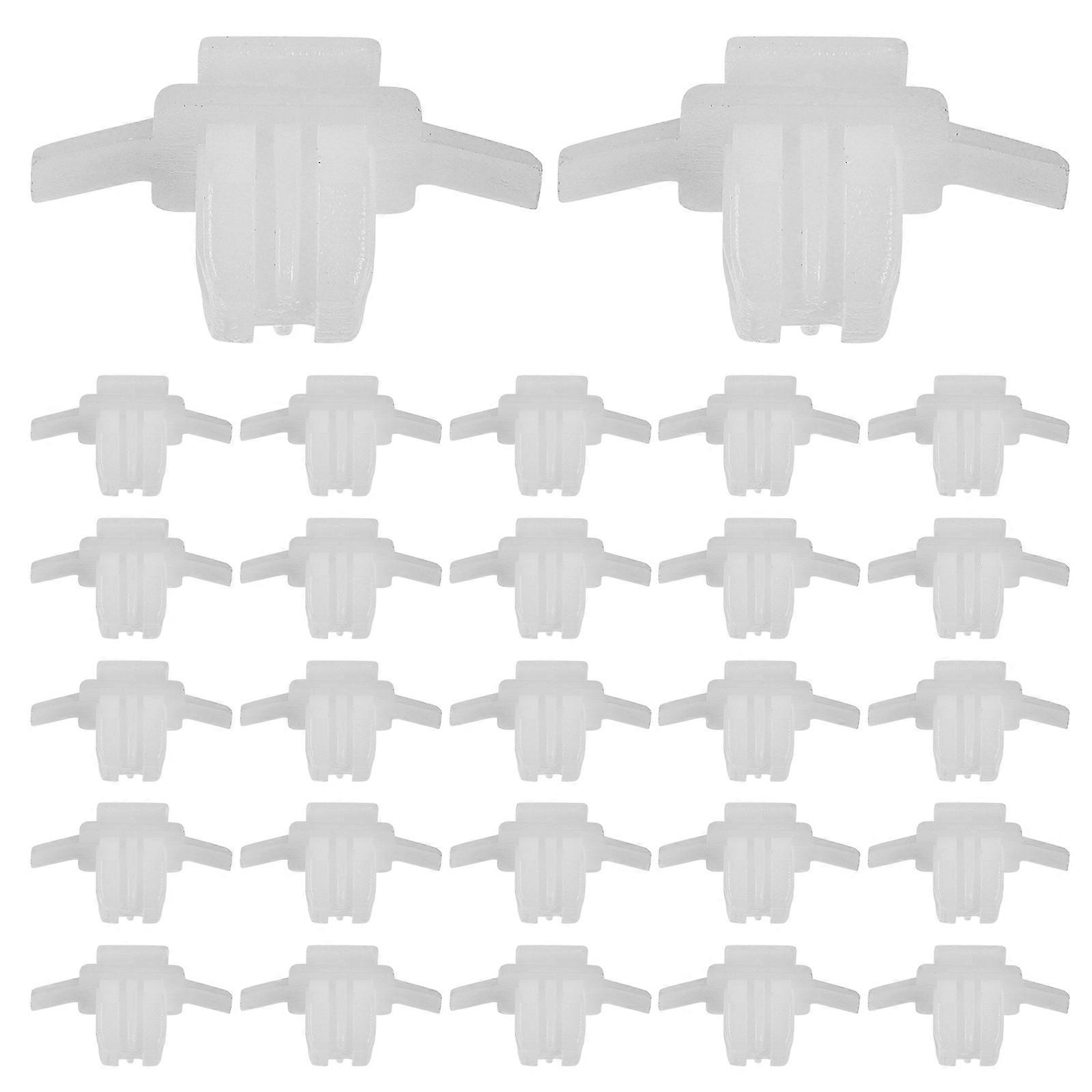 Car Door Clips 50Pcs Professional Mechanics Usage For Compatibility And Protection Of Vehicle 2.00X1.00X0.95CM Stylish