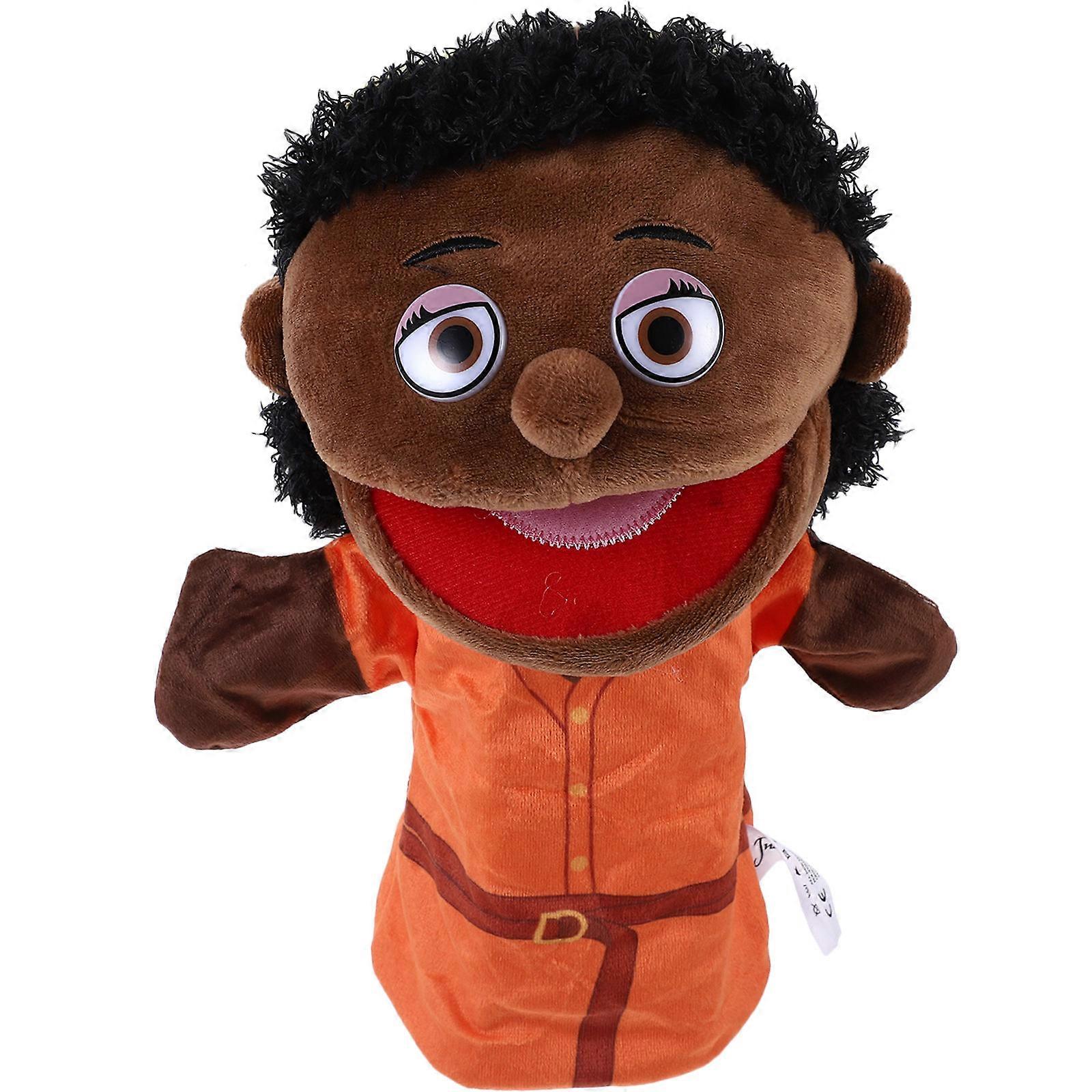 Cartoon Hand Puppet Interactive Plush Toy For Children And Parents 25x23x10cm Hand-Eye Coordination 1Set