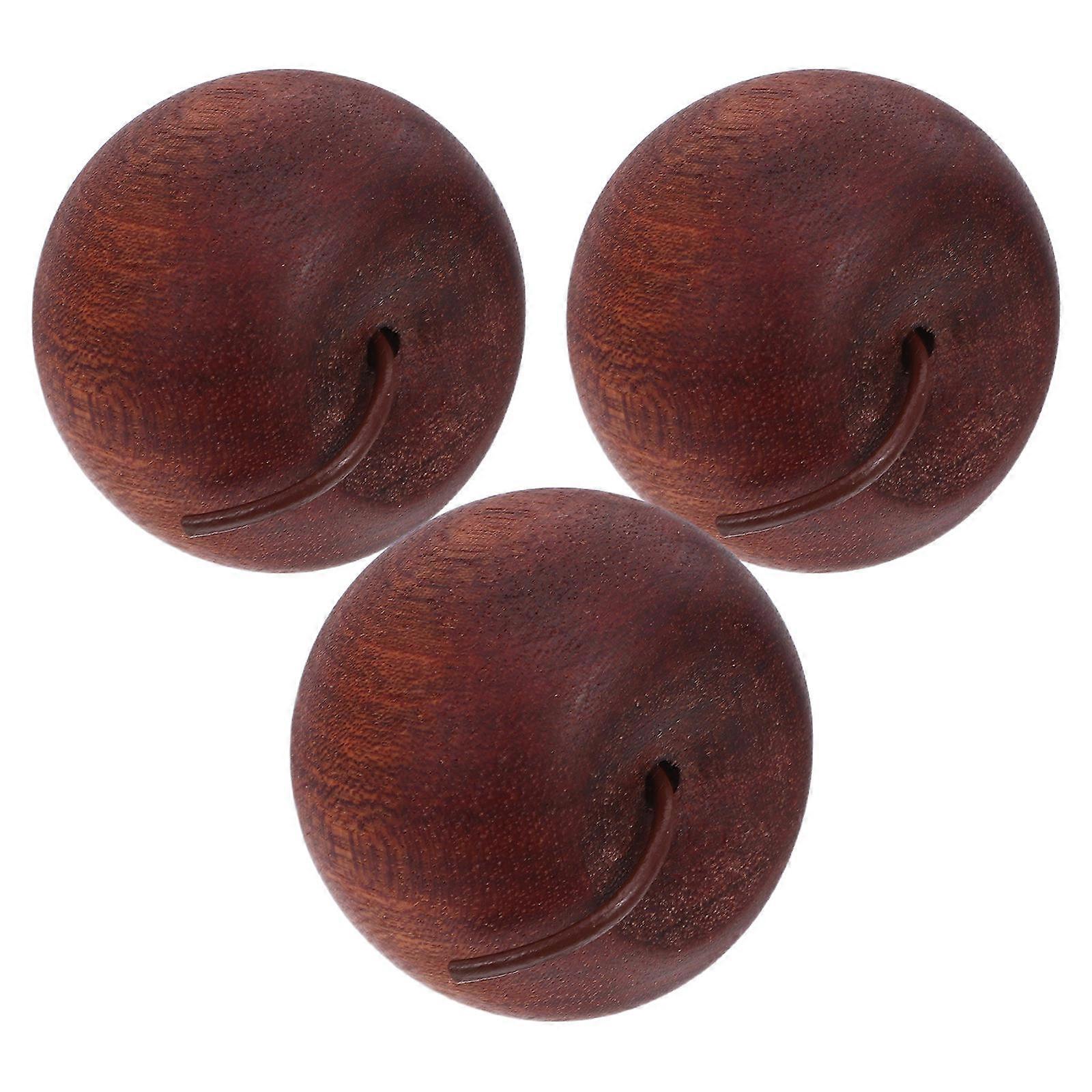 Wooden Apple Aromatherapy Diffuser Wood Essential Oil Diffuser 3Pcs for Yoga Room