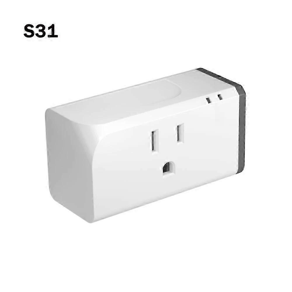 SONOFF S31/S31 Lite WiFi Smart Plug US Smart Socket With Timing Function ewelink APP Control Supports Alexa Google Home IFTTT