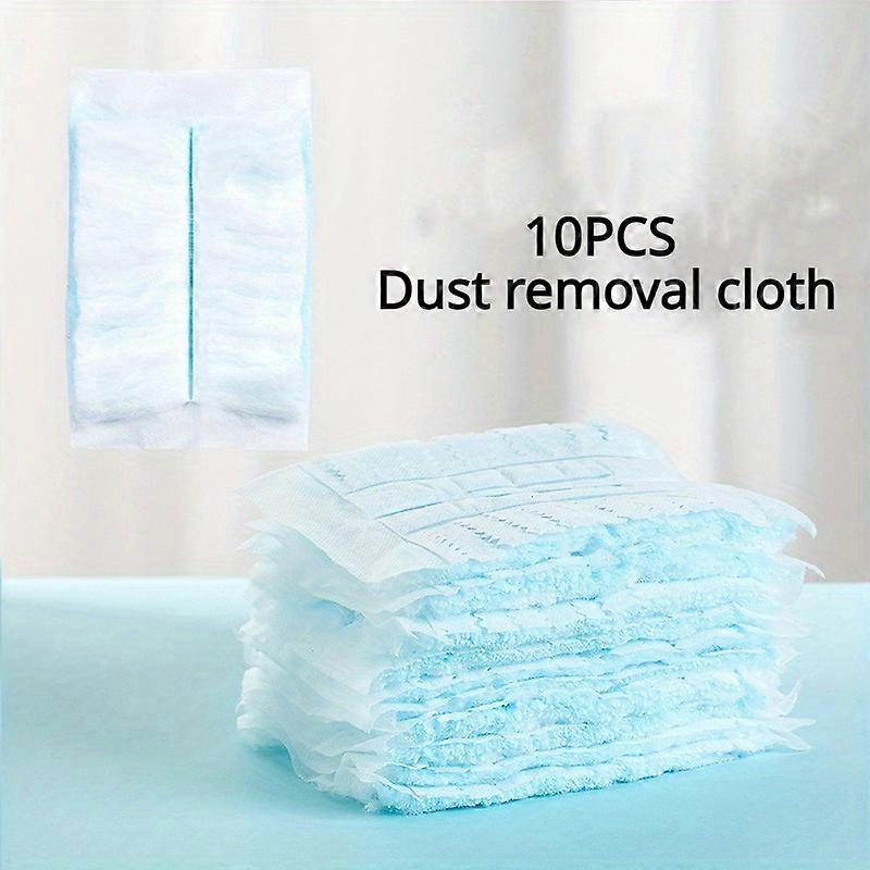 Disposable Electrostatic Duster Fiber Brush Head for Furniture Car Clean Dust Collector Folding Handle Replaceable Brush Head