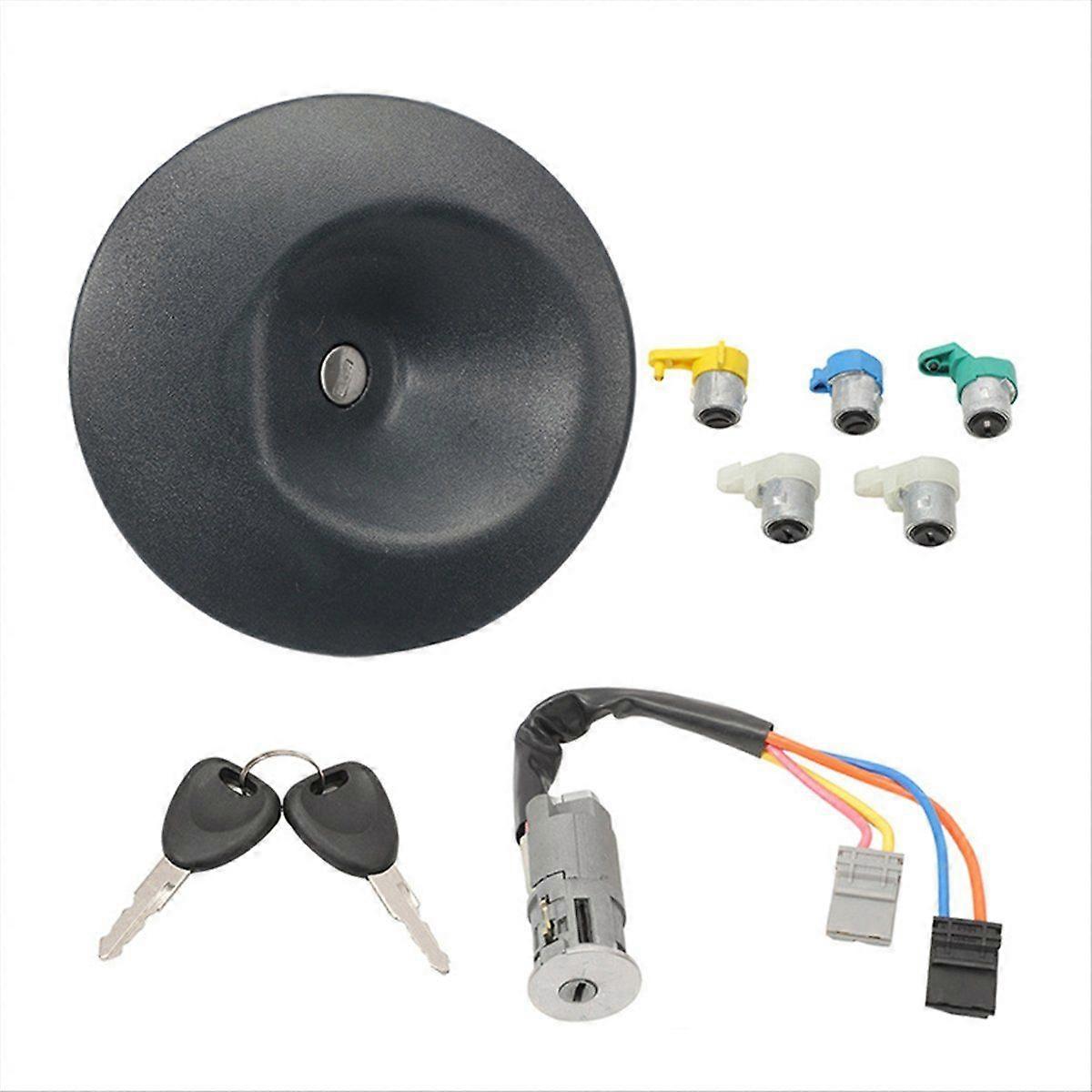 Replacement Part for Car Ignition Lock Cylinder Set for