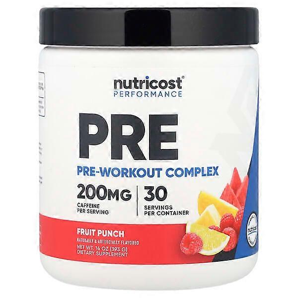 Nutricost, Performance, Pre-Workout Complex, Fruit Punch, 14 oz (393 g)