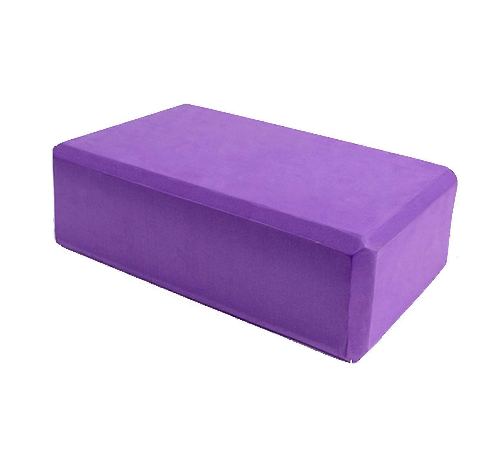 Yoga Blocks Foam Blocks For Yoga And Pilates Set Of 2 Purple