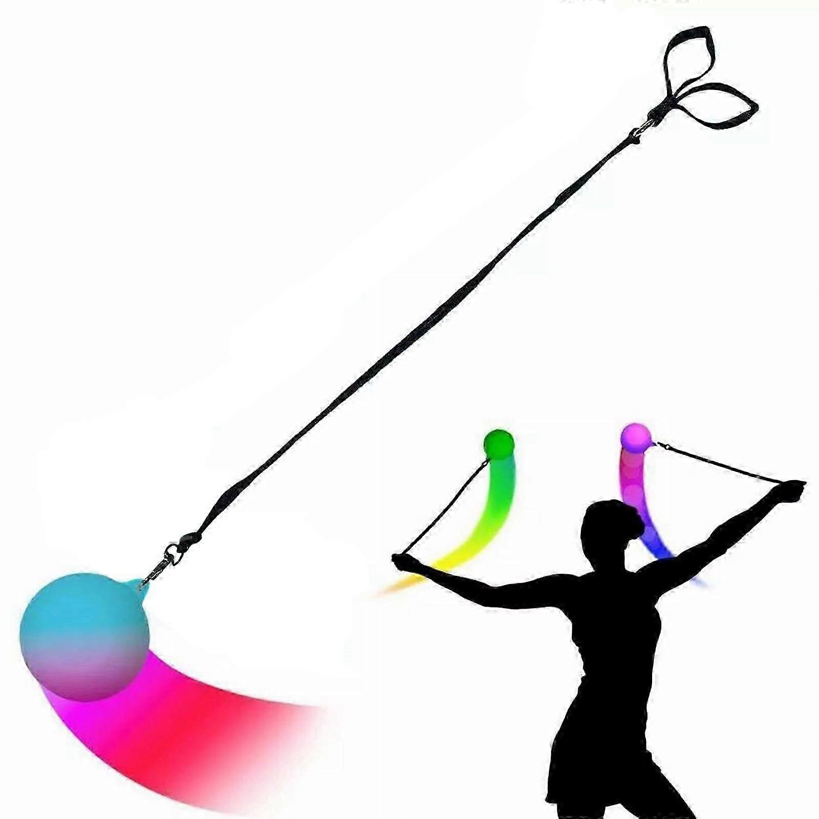 2025 Colorful LED Throwing Light Ball