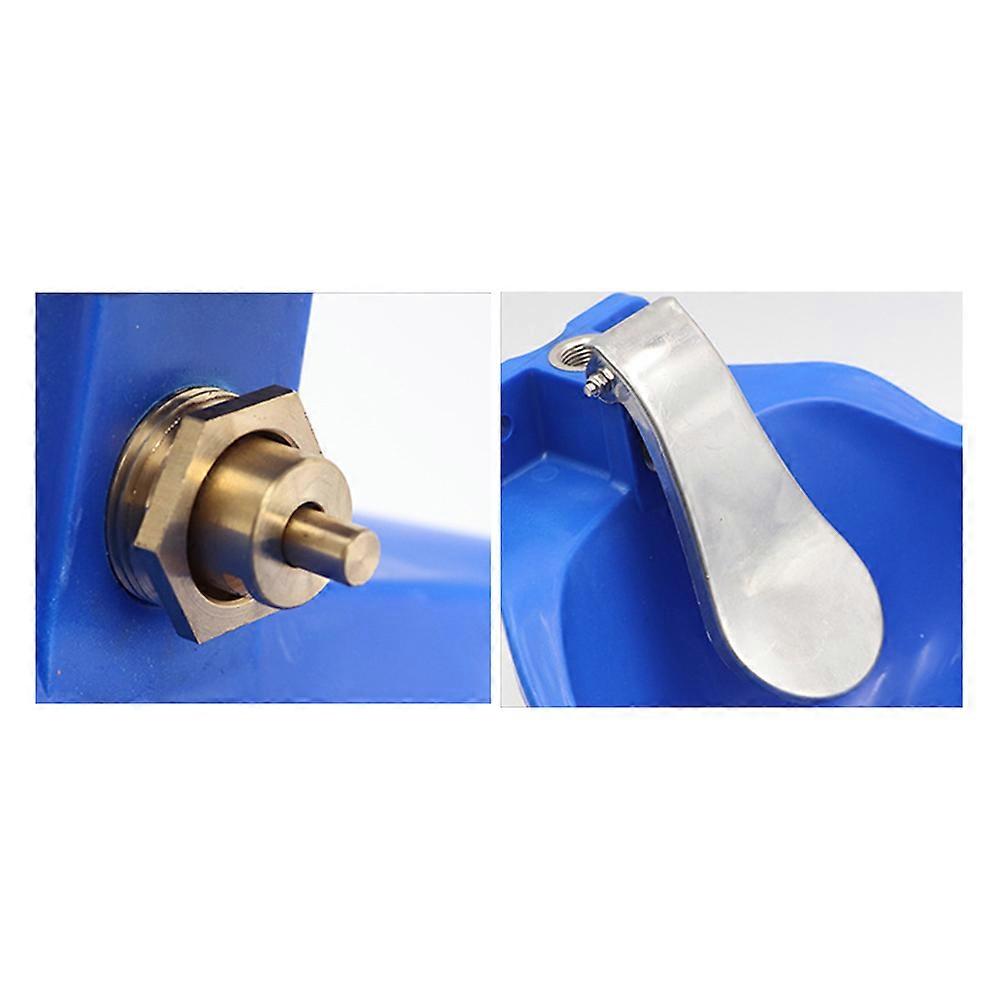 Horse Waterer Plastic Large Farm Drinking Basin 3Pcs