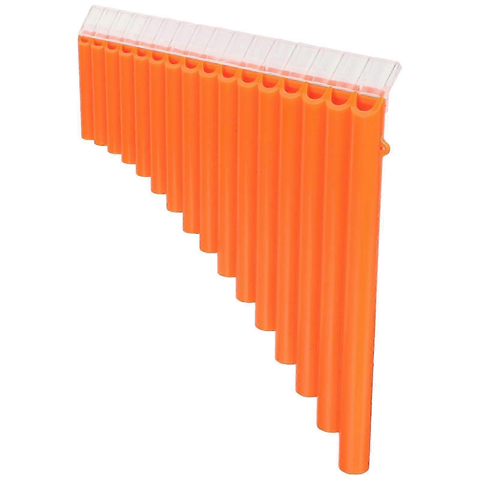Easy To Learn Panpipe Kit Rectangular Shape ABS Resin Material Outdoor Performance For Students 1Set