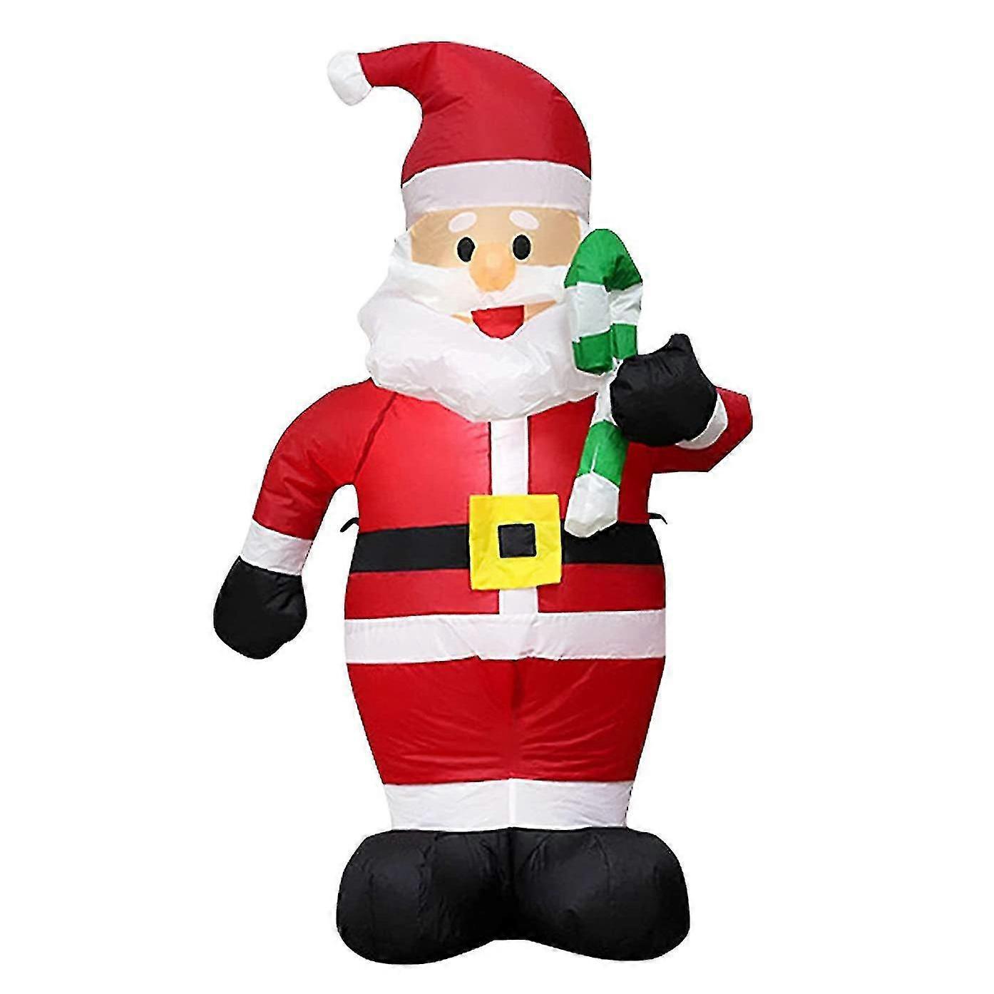 Christmas Inflatable Greeting Santa Cane Eu Plug