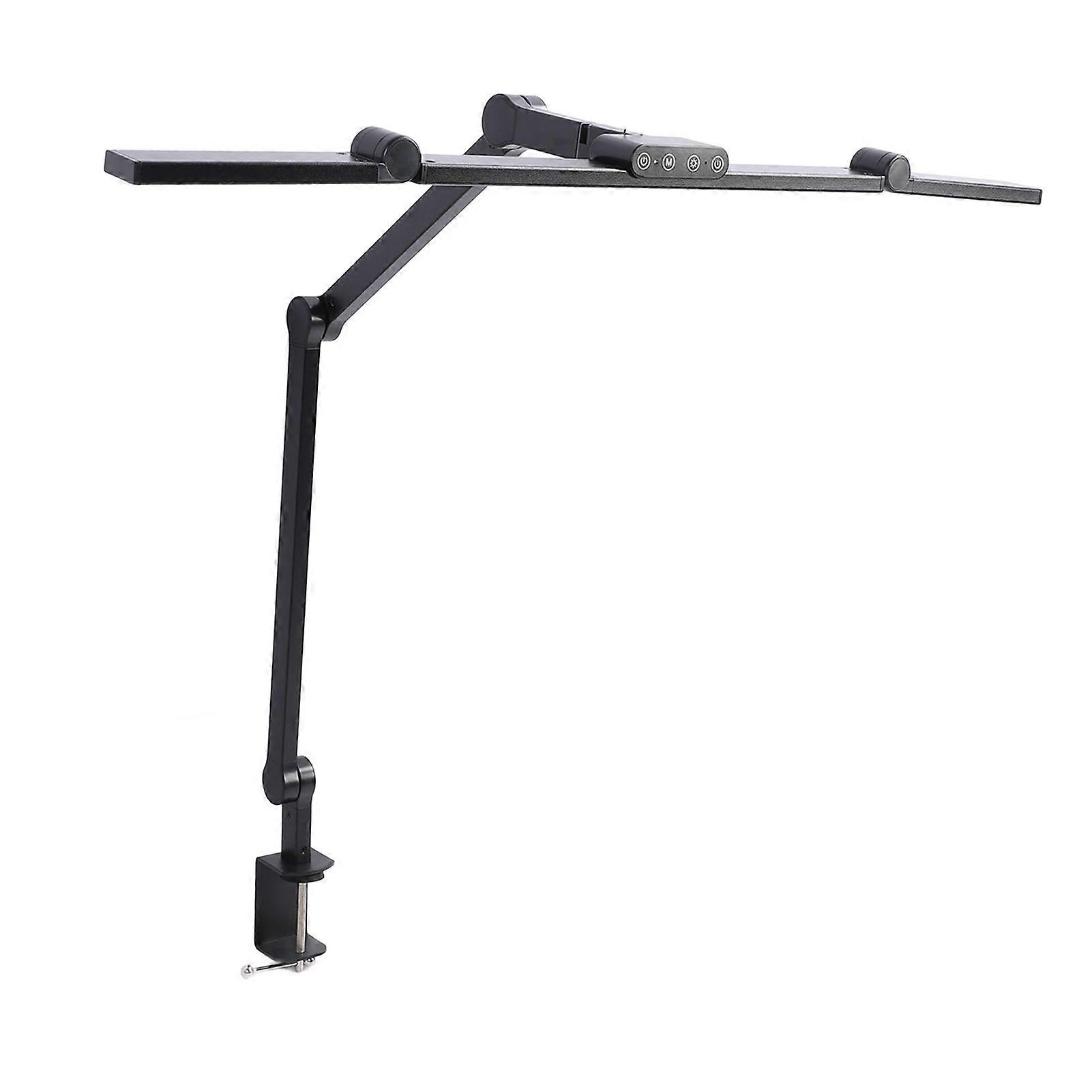 Architect Desk Light Office Desktop Lamp Workbench Study Reading Multi Angle Adjustable 3000-6500K Stepless Dimming US Plug 