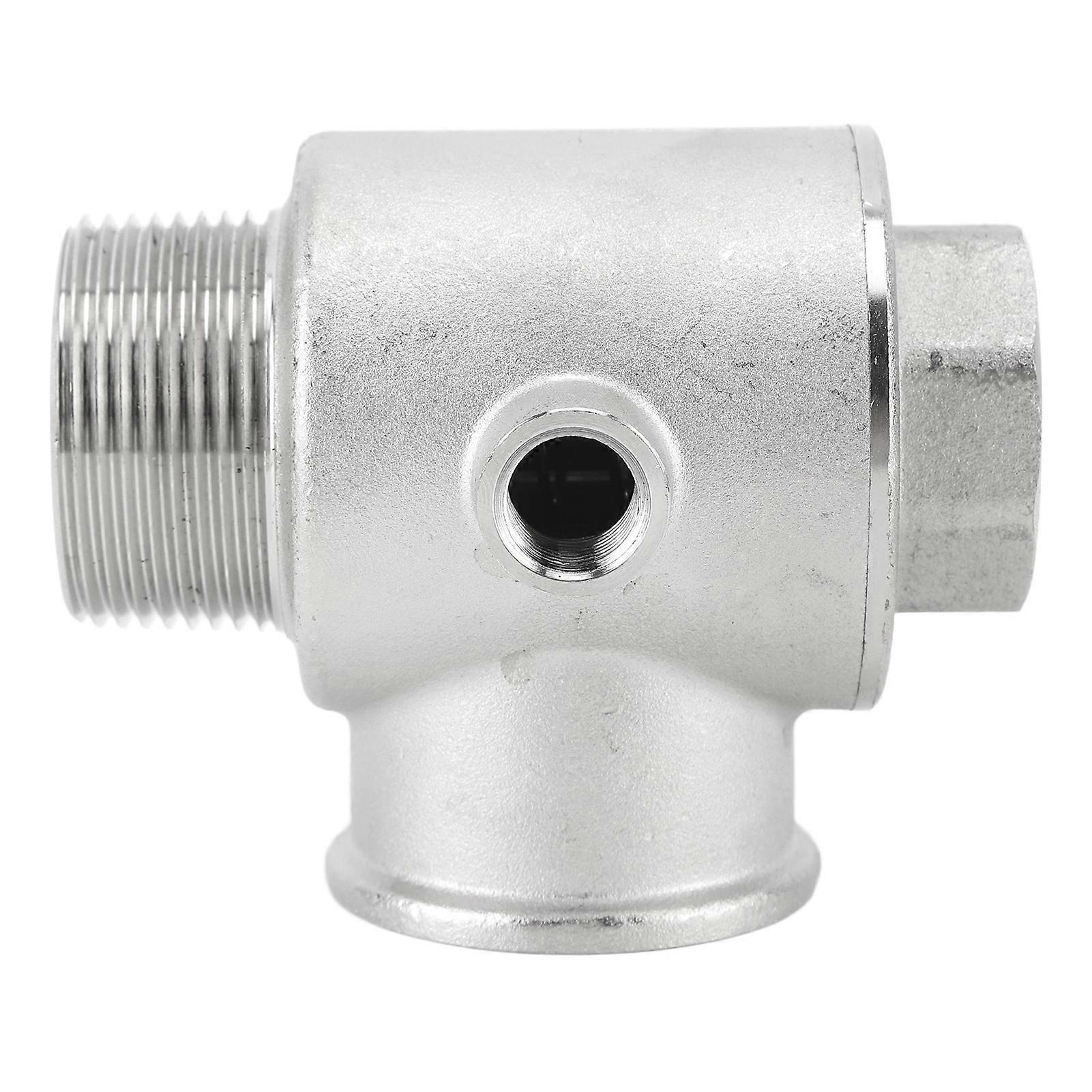 5 Way Check Valve DN32 Aluminium Alloy Backflow Preventer Female Male Spring Thread Preventer 