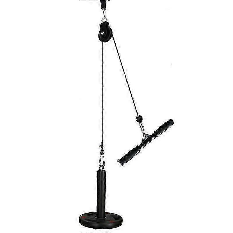 Pulley Strength Training Pulldown, Forearm Exercise LAT Pulldown Cable Pulley Wrist Roller Sports Arm Strength Training