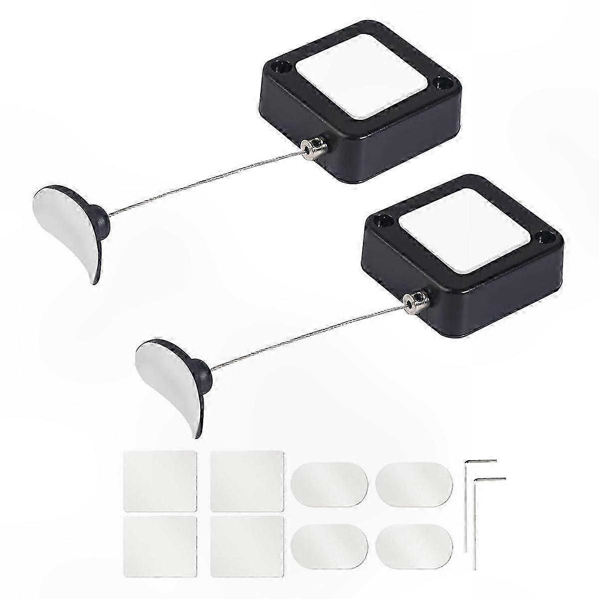 Adjustable Retractable Tether Lock with 6.2 Ft Cable Leash for Remote Control Security