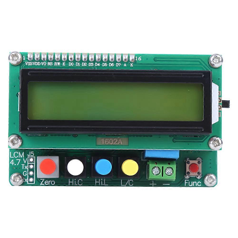 LC-100-A Capacitance Meter Digital High Accuracy Electronic Components Mini USB Interface