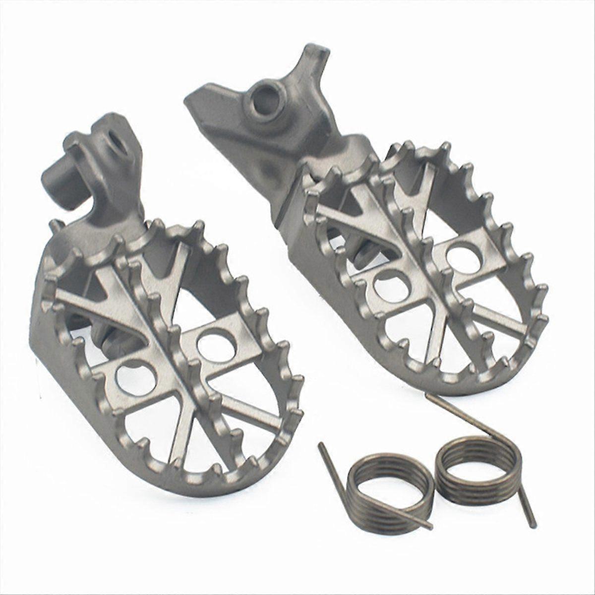 Upgraded Non-Slip Front Footpegs for R1300GS ADV - Extended & Widened Design for Enhanced Grip & Ri