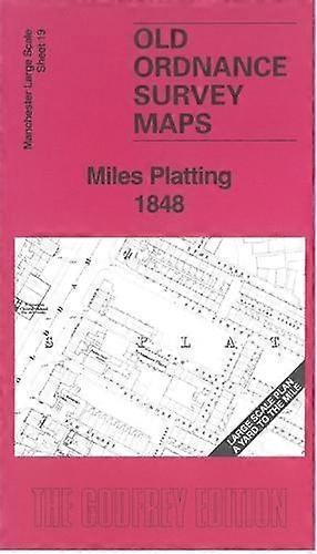 Miles Platting 1848 - Chris E Makepeace - Sheet map folded - English Book - Local history