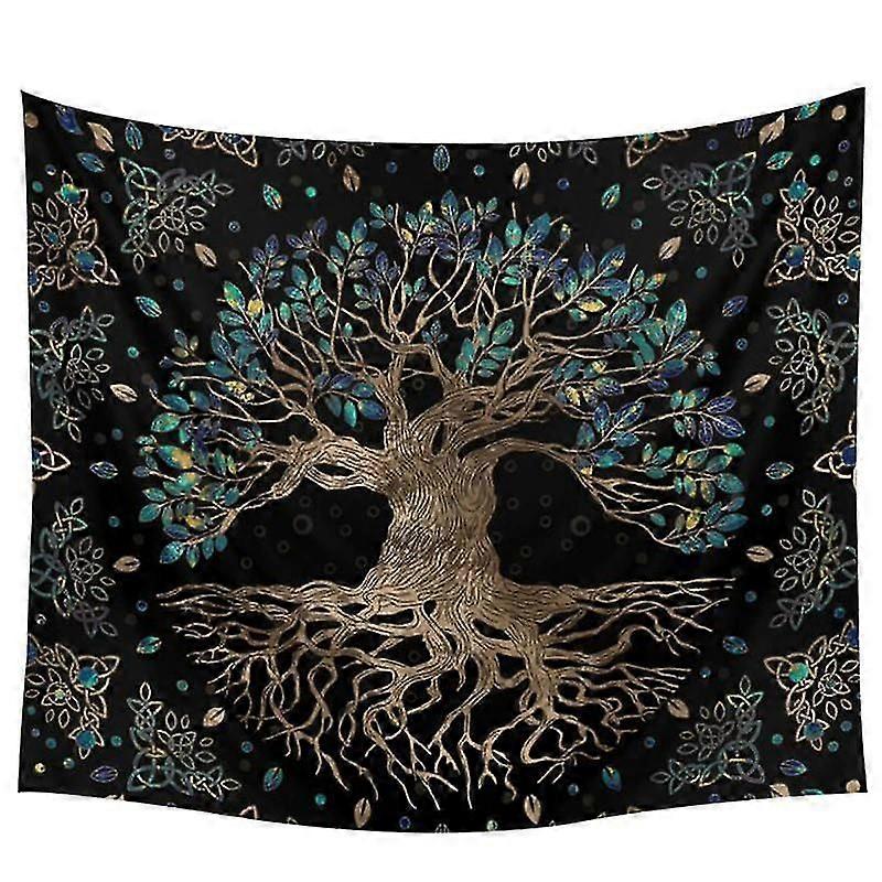 180x230CM Life Trees Tapestry Wall Hanging Psychedelic Carpet Boho Wishing Tree Tapestry Home Decor* @BUGU