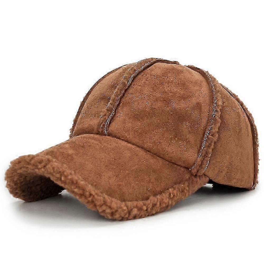 Mens Winter Hats Baseball Cap Warm Adjustable Sports Solid Colors/YY