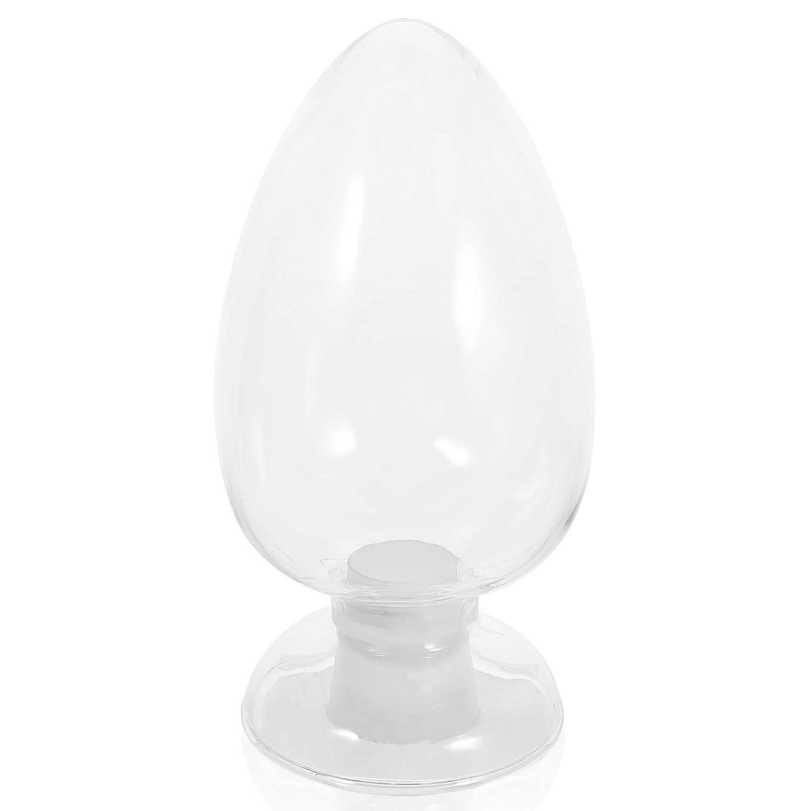 Match Bottle Glass Bottles Sample Display Bathroom Jars Matches for Candles Conical with Stopper Empty Specimen