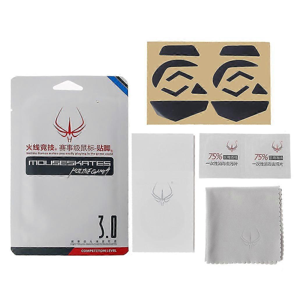 For  G502 Mouse Skates Mice Upgrade Kit Curved Edges Mouse Feet Pad