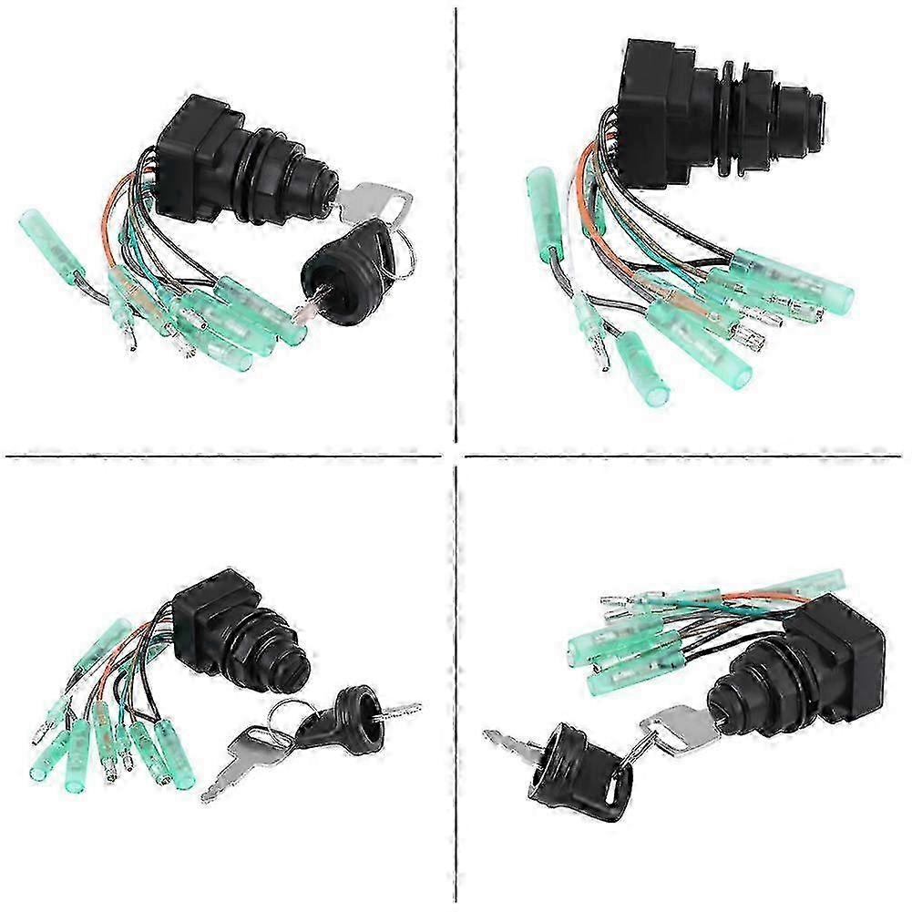 Motor Ignition Key Switch Assembly for Suzuki Outboard Control Box 37110-99E00 37110-92E01