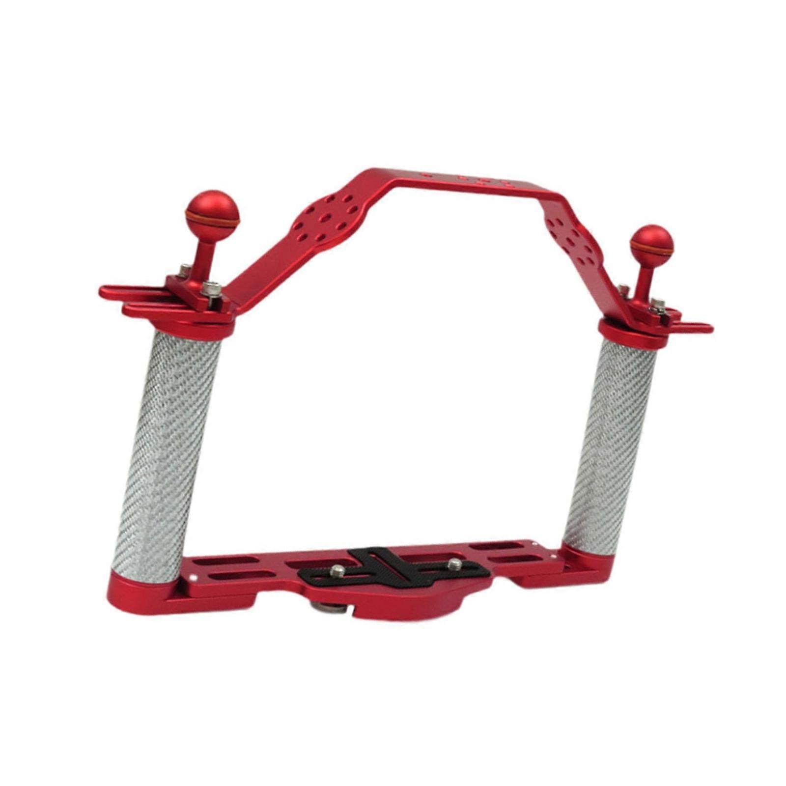 Mountain Camera Mount Handle Quick Position Structure Aluminum Mixture Frame With Secure Carbonfiber Grip Multicolor